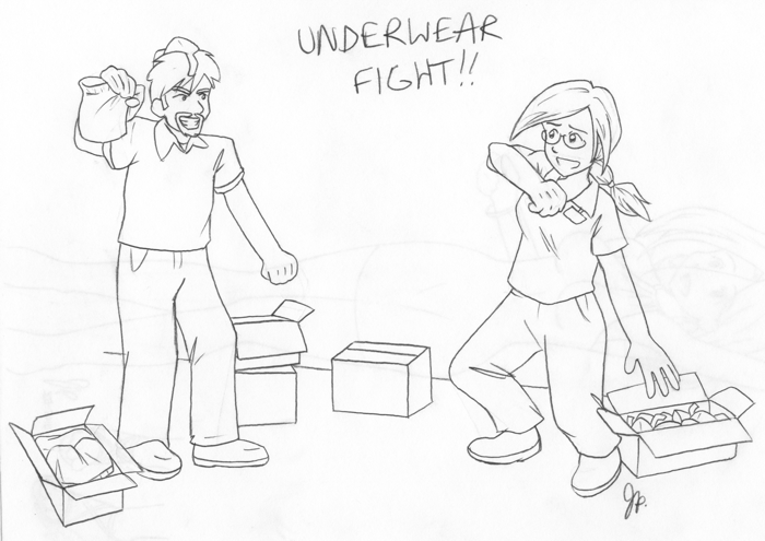 Underwear Fight